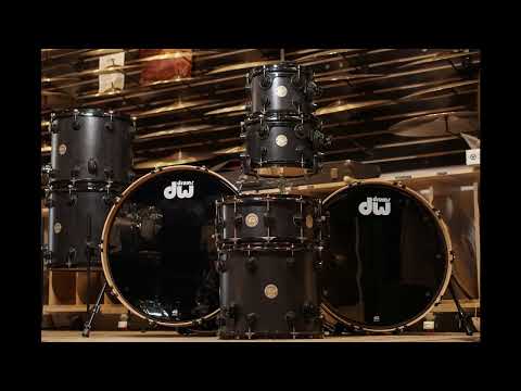 DW 10/12/14/15/16/20/24/6x14" Collector's Series Drum Set - Ebony Stain image 26