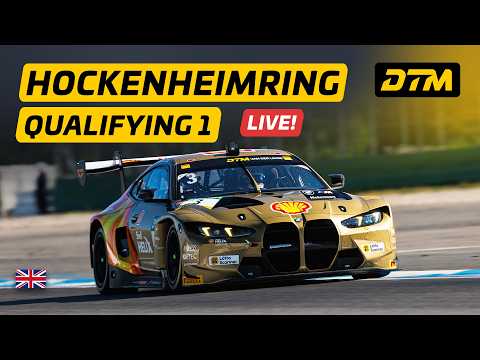 LIVE: Battle for Pole Position! – Qualifying 1 ⏱️🔥 | Season Finale | DTM Hockenheimring 2026