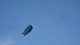 preview picture of video 'Blimp over Center City Philly on 10-11-09'