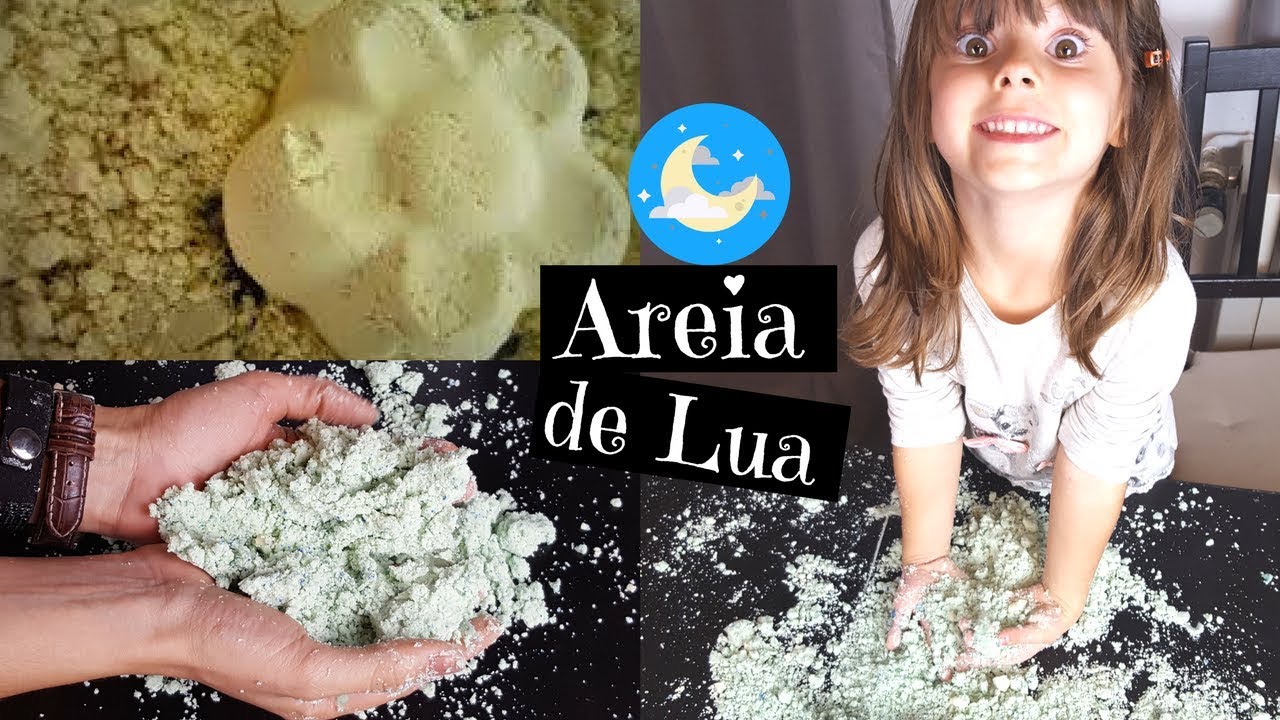 COMO FAZER AREIA MÁGICA COM APENAS 2 INGREDIENTES  |  ROSA  FILIPOVIC