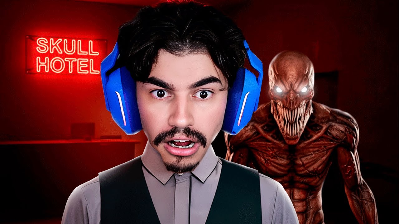 NUNCA TRABALHE À NOITE NESSE HOTEL! - Skull Hotel