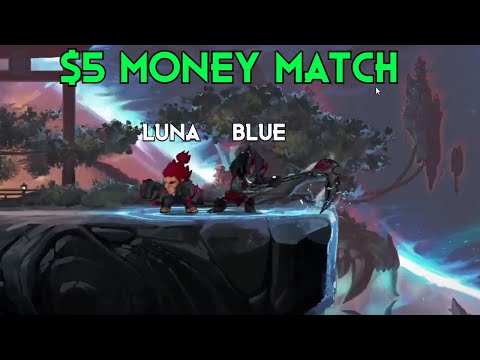 Luna vs AyoBlue - $5 Money Match - Pro Brawlhalla - 2022 - NA - Brawlhalla Show Match #211
