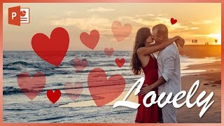 세상 러블리한 하트 애니메이션 PPT 만드는 법! #이지쌤 #파워포인트