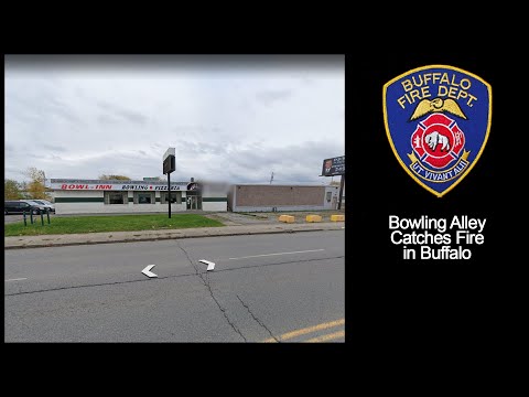 Buffalo 3-Alarm Bowling Alley Fire Audio 3/30/2021 [New York]