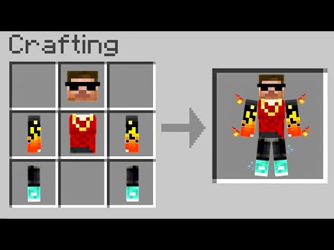 Crafting Famous Youtubers in Minecraft..