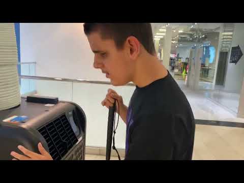 MovinCool Climate Pro K12 | 12000 BTU Portable Air Conditioner - 115V, 450-550 ft.² cooling area (HD