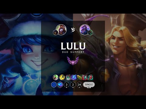 Lulu Support vs Taric - EUW Master Patch 12.10