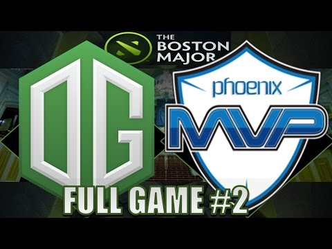 OG Dota2 VS MVP Phoenix #2 | Boston Major | Dota 2 Full Game 7.14
