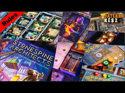 StoneSpine Architects - Játékismertető - Játékra kész - Play right away