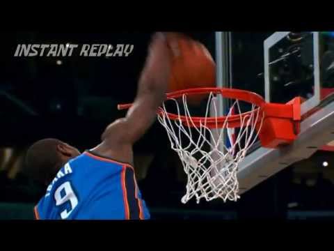 NBA ALL Stars 2011 - Serge ibaka toy to the rim