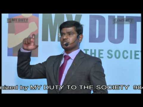 Presentation Skills | KVN KARTHIK | TELUGU IMPACT Khammam 2014