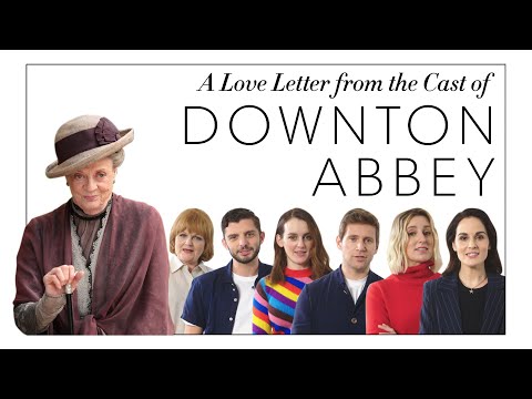 The Cast of Downton Abbey Write A Love Letter to Maggie Smith  | Harper's BAZAAR