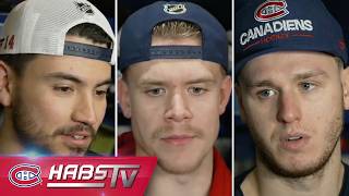 Canadiens address the media at practice | LIVE PRESS CONFERENCES