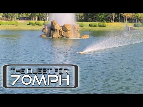 Speedrun Testing Shrimp Outrigger Rc Boat - Rocket 2968, flycolor 90, CNHL 1300 100c
