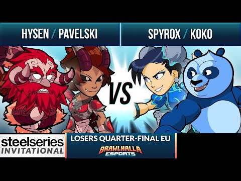 Hysen & Pavelski vs Spyrox & Koko - Losers Quarter-Final - SteelSeries Invitational 2022 - EU 2v2