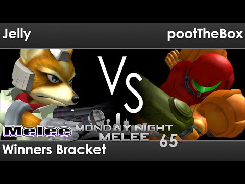 MNM 65 Melee - Jelly (Fox) vs pootTheBox (Samus) - Winners Bracket