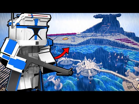 Deploying into a Deadly CLONE WARS Battlefield... - Minecraft: Clone Wars S2E1