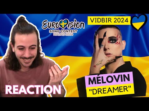 🇺🇦 Reaction MÉLOVIN "Dreamer" Vidbir 2024 (SUBTITLED) Ukraine Eurovision 2024