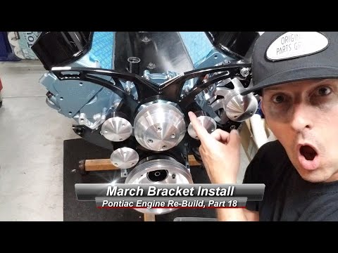 Pontiac V8 Rebuild, Part 18: How to install a March Performance Serpentine Belt System Bracket