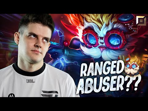 They're calling me a ranged abuser for playing Heimer in the top lane! 😭🛠️