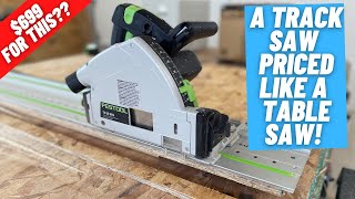 Expensive But Worth It? || Festool Track Saw TS 55 REQ  || Review
