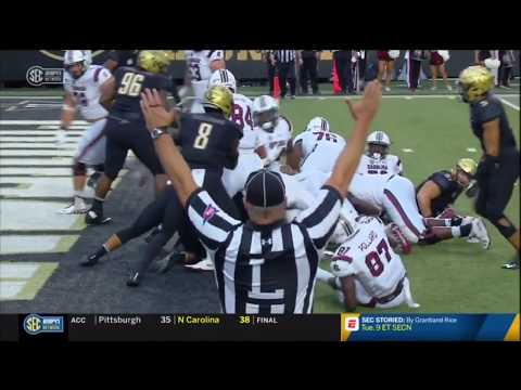 2018 USC vs Vanderbilt - Mon Denson 1 Yd Touchdown Run