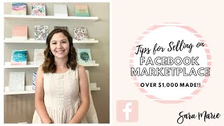 Selling on Facebook Marketplace | Made OVER $1,000 This Month | FIVE Tips for Selling on Facebook |