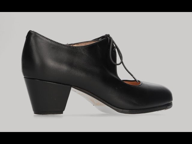 Vídeo relacionado con Asyusyu Zapatos de baile de tacón bajo con diseño de personaje cubano, Black, 38 EU