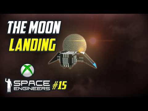 The Moon Landing. Space Engineers Xbox One and PC