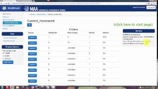 WeBWorK Intro
