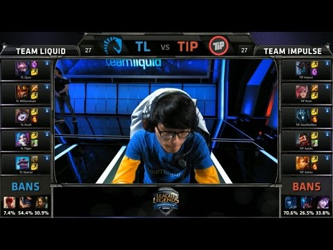 NA LCS TL vs TIP Game 2 Highlights (NA LCS Spring 2015)