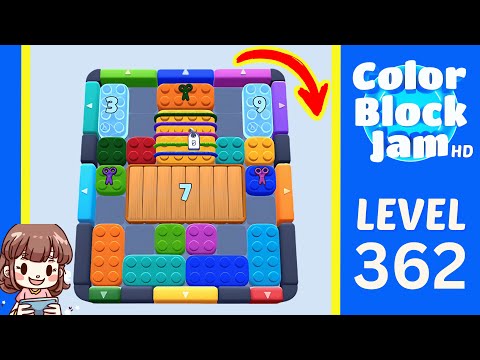Color Block Jam Level 362 Solution Walkthrough