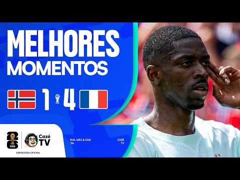 MELHORES MOMENTOS: NORUEGA 1 X 4 FRANÇA | COPA DO MUNDO FIFA™ 2026 | 3ª RODADA | FASE DE GRUPOS
