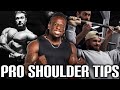 Shoulder Workout Mistakes And Tips Ft. Chris Bumstead | Coaching Up