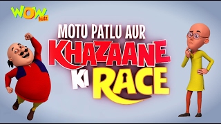 Motu Patlu Aur Khazaane Ki Race | Movie | WITH  ENGLISH, SPANISH & FRENCH SUBTITLES | Nickelodeon