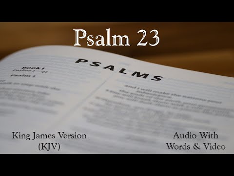 Psalm 23 - King James Version (KJV) Audio Bible