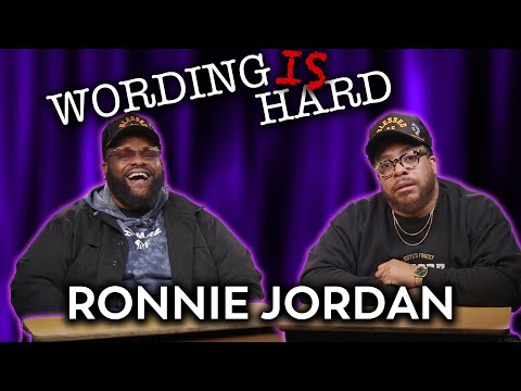 Ronnie Jordan Vs Tahir Moore - WORDING IS HARD!
