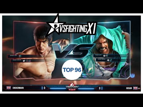 ChickenMaru vs Gosain Top 96 VS Fighting XI 2023 Tekken 7