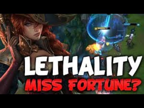 This new lethality Miss Fortune build is insane! - Miss Fortune ADC Gameplay Highlights