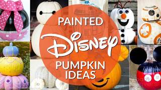 The Most Impressive Disney Painted Pumpkins