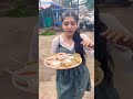 ️Desi Girl Tasting Street Food For First Time Indian Hot Bhabhi Food Vlog Short Shorts Yt Fyp Food