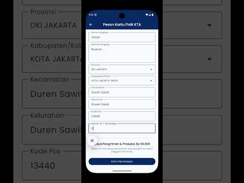 Fitur Kartu Tanda Anggota