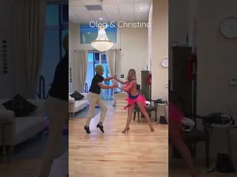 Samba basic steps by Oleg Astakhov & Christina Androsenko at Fred Astaire Dance Studio in Arcadia