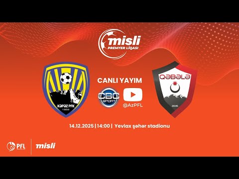 Misli Premyer Liqası 2025/2026 XV tur “Kəpəz” – “Qəbələ”
