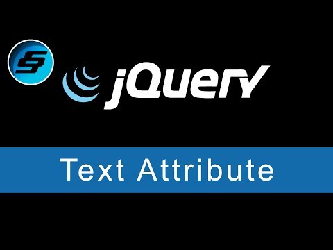 Text Attribute jQuery Ultimate Programming Bible