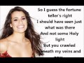 Torn - Glee Cast - Lyrics 