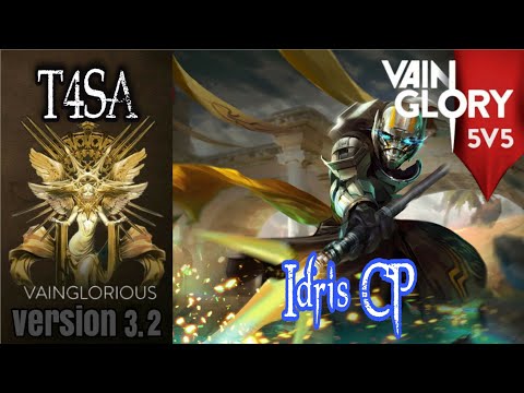 5v5 T4SA | Idris CP - Vainglory hero gameplay from pro player