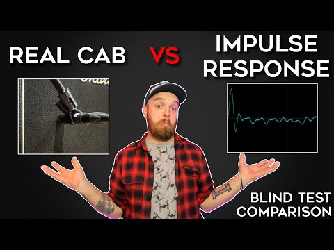 Impulse Response VS Real Mic'ed Cab! (BLIND TEST Comparison)