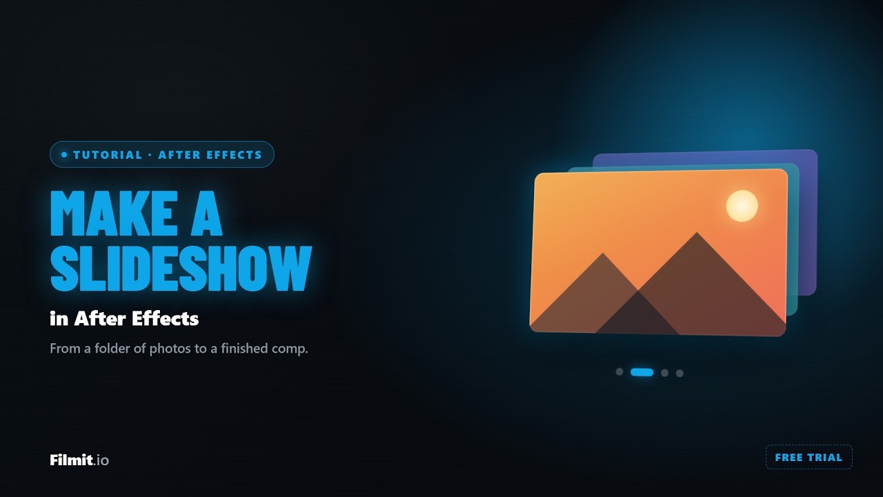 Full walkthrough: make a slideshow in After Effects