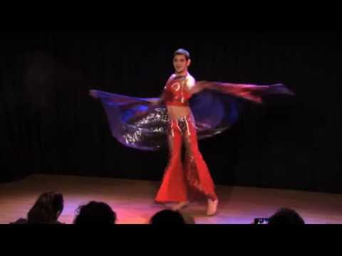 MALE BELLYDANCER PRINCE KAYAMMER IN FINLAND,HAFLA INTENSIVE 2012